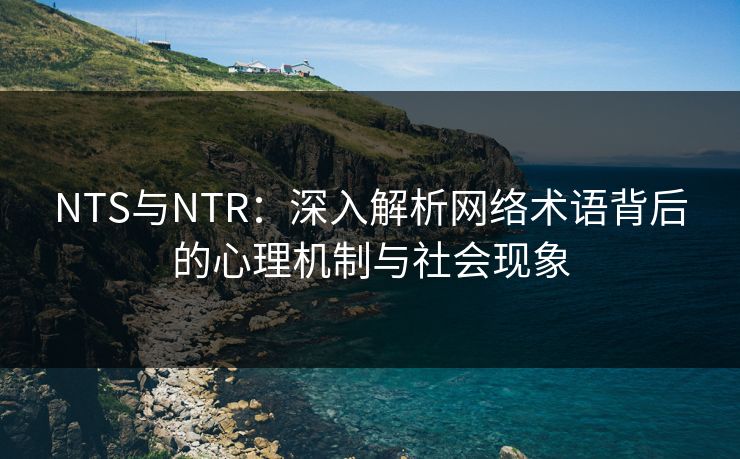 NTS与NTR：深入解析网络术语背后的心理机制与社会现象